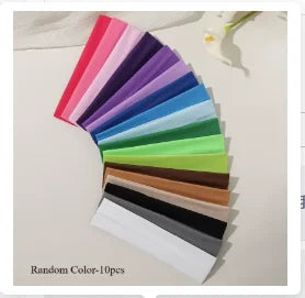 Elastic Hair Band Fashion Headbands Solid Color Knitted Sports Running Fitness Yoga Hair Bands Makeup Hair Accessories For Women