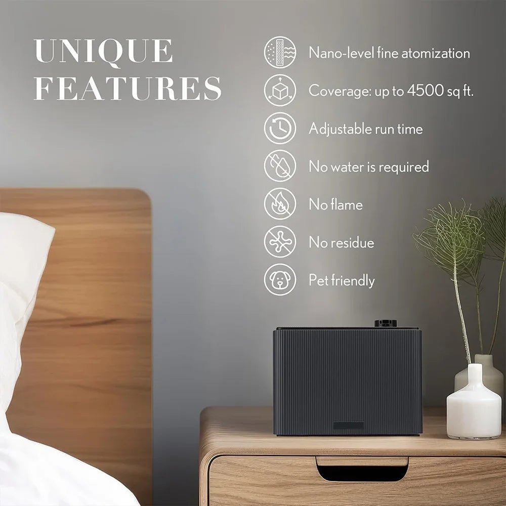 NAMSTE 800ML Fragrance Diffuser Smart Timing Scent Air Machine For Home Hotel Spa HVAC Aroma Diffuser Electric Air Freshener