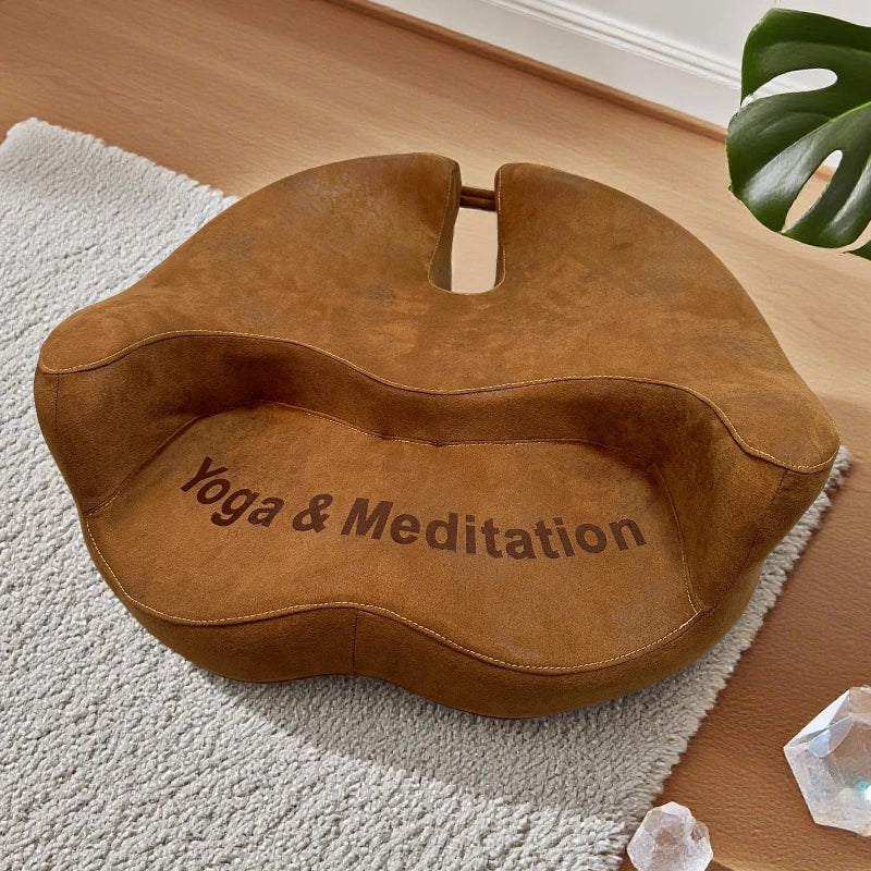New Memory Foam Meditation Seat Cushion Yoga Cushion Portable Floor Cushion Pad Living Room Balcony Indoor Deep Thought