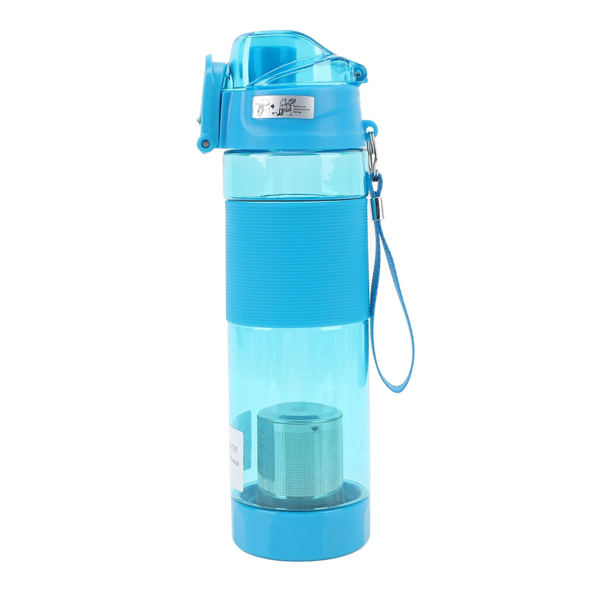 Hydrogen Water Bottle 304 Stainless Steel Alkaline Filter Leak Proof Hydrogen Rich Water Generator for Exercise