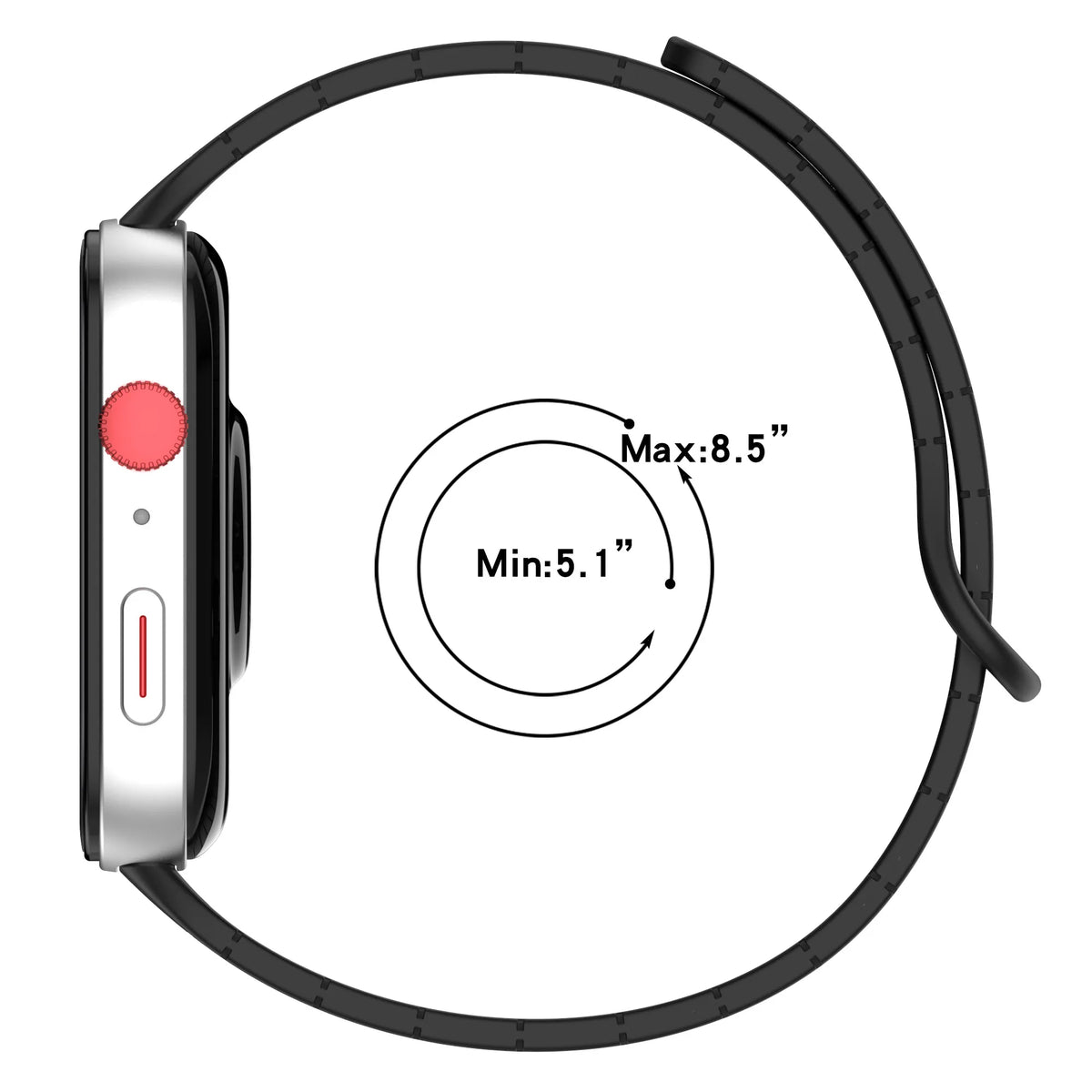 Magnetic Loop For Huawei Watch Fit 4 Strap Accessories NEW Silicone Replacement belt Bracelet for Huawei watch fit 3 4 pro Band